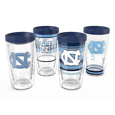Tervis North Carolina Tar Heels Four-Pack 16oz. Classic Tumbler Set