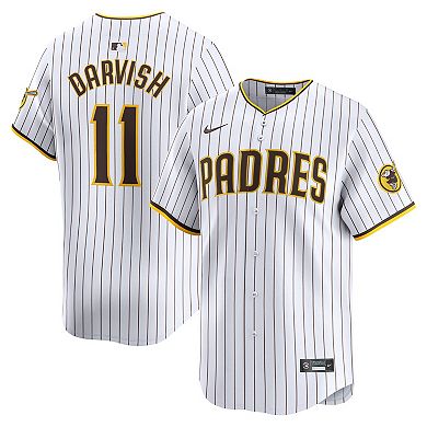 Men's Nike Yu Darvish White San Diego Padres Home Limited Player Jersey