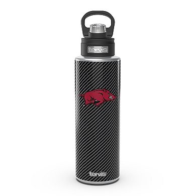Tervis Arkansas Razorbacks 40oz. Carbon Fiber Wide Mouth Water Bottle