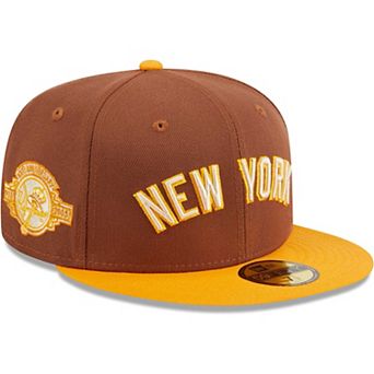 Men's New Era Brown New York Yankees Tiramisu 59FIFTY Fitted Hat