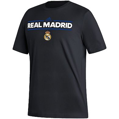 Men's adidas Black Real Madrid Dassler T-Shirt