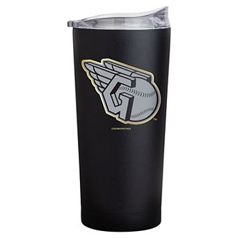 Cleveland Guardians Black Foil 20oz. Powder Coat Tumbler