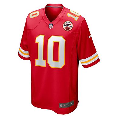 Men's Nike Isiah Pacheco Red Kansas City Chiefs Game Player Jersey