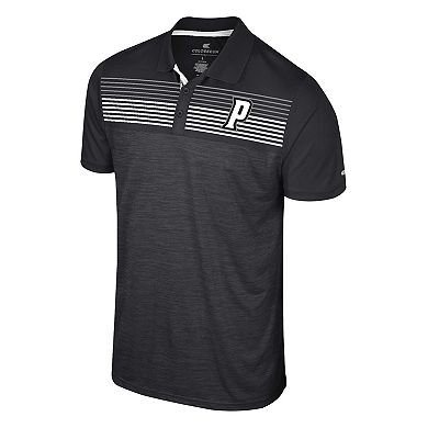 Men's Colosseum Black Providence Friars Langmore Polo