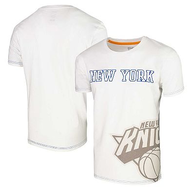 Unisex Stadium Essentials White New York Knicks Scoreboard T-Shirt