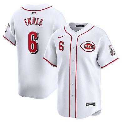 Men's Nike Jonathan India White Cincinnati Reds Home Limited Player Jersey