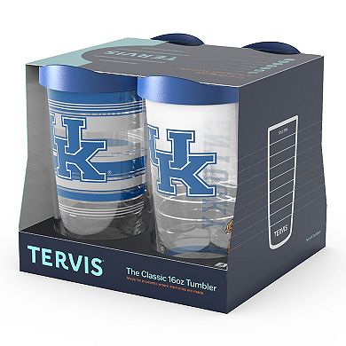Tervis Kentucky Wildcats Four-Pack 16oz. Classic Tumbler Set