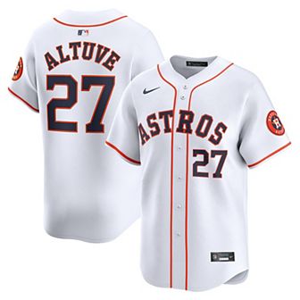 Men's Nike Jose Altuve White Houston Astros Home Limited Player Jersey