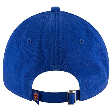 Men's New Era Royal New York Knicks Team 2.0 9TWENTY Adjustable Hat