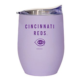 Cincinnati Reds 16oz. Lavender Soft Touch Curved Tumbler