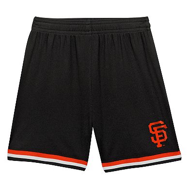 Toddler Fanatics Branded Black San Francisco Giants Field Ball T-Shirt & Shorts Set