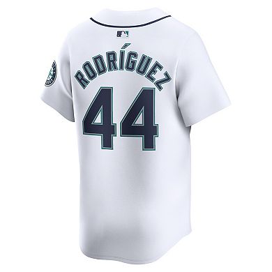 Men's Nike Julio RodrÃ­guez White Seattle Mariners Home Limited Player Jersey
