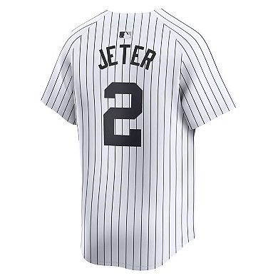 Men's Nike Derek Jeter White New York Yankees Home Limited Player Jersey