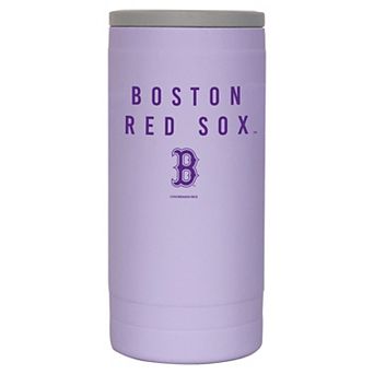 Boston Red Sox 12oz. Lavender Soft Touch Slim Coolie