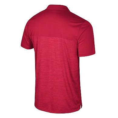 Men's Colosseum Cardinal Arkansas Razorbacks Langmore Polo