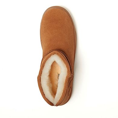 Fireside by Dearfoams Bathurst Women's Shearling Bootie Slippers