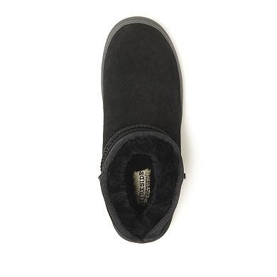 Fireside by Dearfoams Bathurst Women's Shearling Bootie Slippers