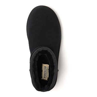 Fireside by Dearfoams Kingston Women's Shearling Platform Slippers