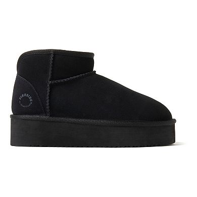 Fireside by Dearfoams Kingston Women's Shearling Platform Slippers