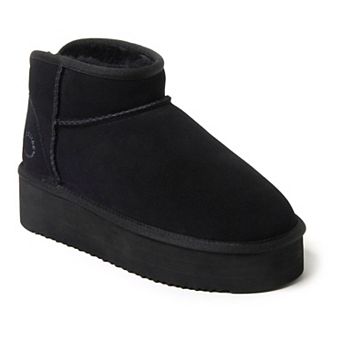 Fireside by Dearfoams Kingston Women's Shearling Platform Slippers