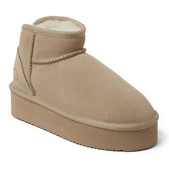 Fireside by Dearfoams Kingston Women's Shearling Platform Slippers
