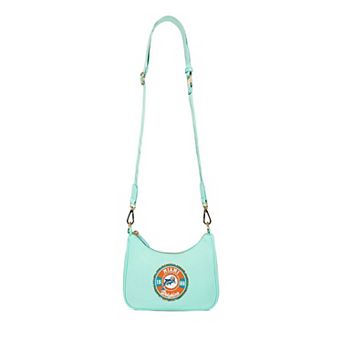 Stoney Clover Miami Dolphins Curved Crossbody Bag
