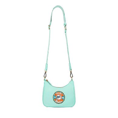 Stoney Clover Miami Dolphins Curved Crossbody Bag