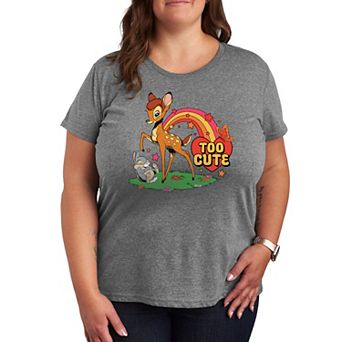 Disney's Bambi Plus Too Cute Graphic Tee