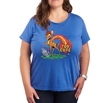 Disney's Bambi Plus Too Cute Graphic Tee