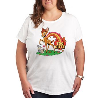 Disney's Bambi Plus Too Cute Graphic Tee
