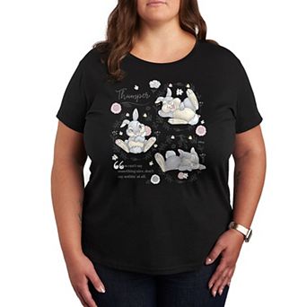 Disney's Bambi Plus Thumper Poses Graphic Tee