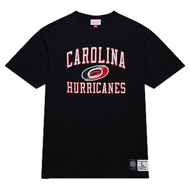 Men's Mitchell & Ness Black Carolina Hurricanes Legendary Slub T-Shirt