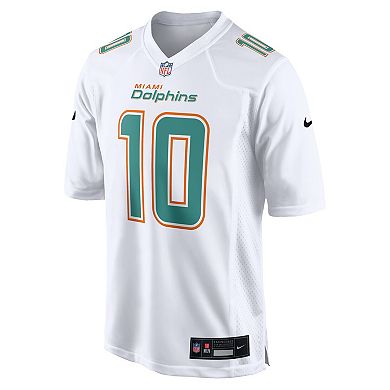 Men's Nike Tyreek Hill White Miami Dolphins Fashion Game Jersey