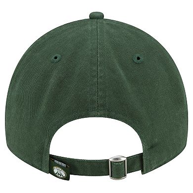 Men's New Era Hunter Green Milwaukee Bucks Team 2.0 9TWENTY Adjustable Hat