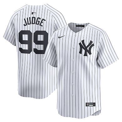 Men's Nike Aaron Judge White New York Yankees Home Limited Player Jersey