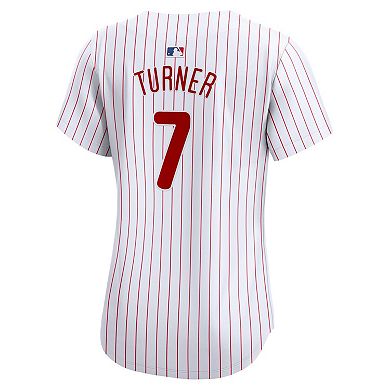 Women's Nike Trea Turner White Philadelphia Phillies Home Limited Player Jersey