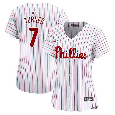 Women's Nike Trea Turner White Philadelphia Phillies Home Limited Player Jersey