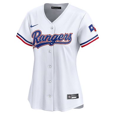 Women's Nike Jacob deGrom White Texas Rangers Home Limited Player Jersey