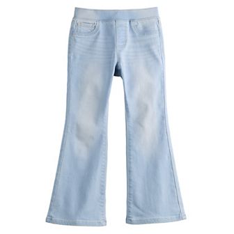 Girls 4-12 Jumping Beans® Mid-Rise Pull-On Flare Jeggings