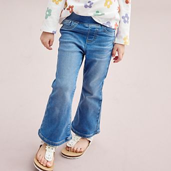 Girls 4-12 Jumping Beans® Mid-Rise Pull-On Flare Jeggings