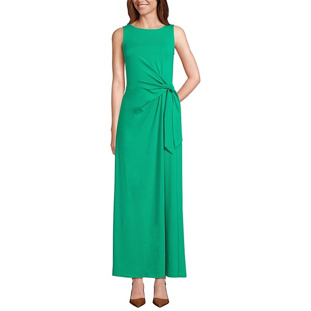 Petite Lands End Fit Flare Maxi Dress