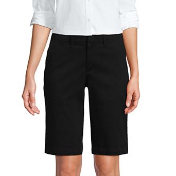 Women's Lands' End 12 in Classic Bermuda Chino Shorts