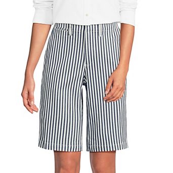 Women's Lands' End 12 in Classic Bermuda Chino Shorts