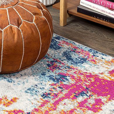 Sunset Modern Abstract Area Rug