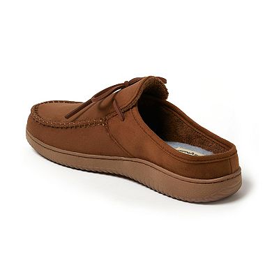 Dearfoams Fowler Men's Moccasin Toe Clog Slippers