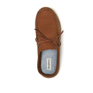 Dearfoams Fowler Men's Moccasin Toe Clog Slippers