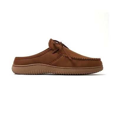 Dearfoams Fowler Men's Moccasin Toe Clog Slippers