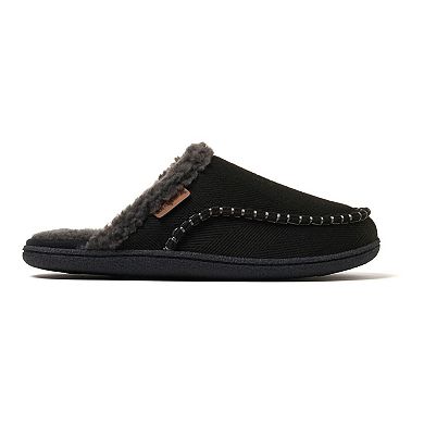 Dearfoams Matthew Men's Moc Toe Scuff Slippers
