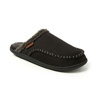 Dearfoams Matthew Men's Moc Toe Scuff Slippers