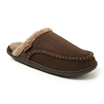 Dearfoams Matthew Men's Moc Toe Scuff Slippers